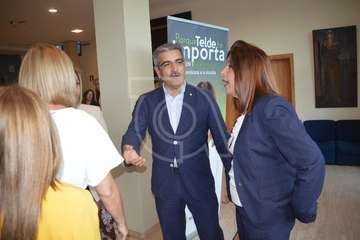 Nueva Canarias llena el aforo en la presentación de su candidatura al Ayuntamiento de Telde (Foto TA)